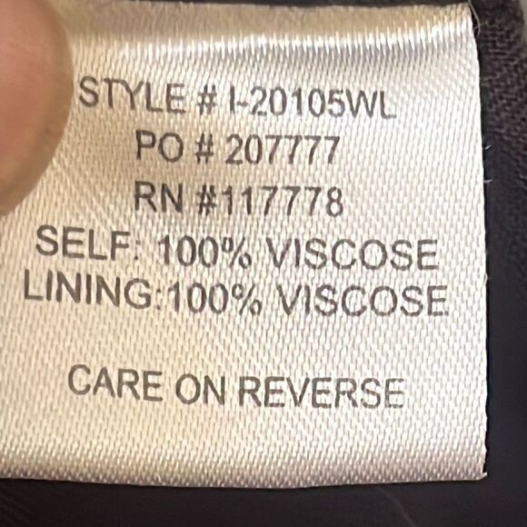 Lovestitch Briar Satin Embroidered Black Bomber Jacket Women’s Medium - Picture 10 of 10